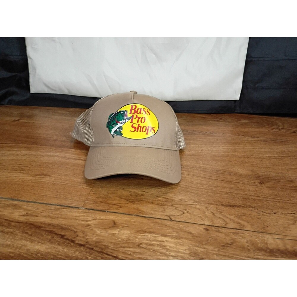 Bass Pro Shops Trucker Hat Tan OSFA